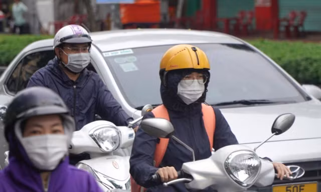 TPHCM mưa trở lại vào những ngày cận Tết Nguyên đán