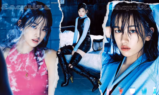 Ngắm Ahn Yujin IVE khoe thần thái sắc sảo trên bìa tạp chí Esquire Hàn số kim cửu