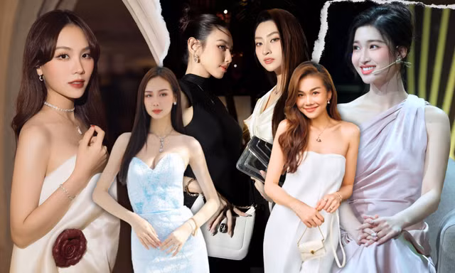 Sao nữ mặc gì cuối năm: Thùy Tiên "giàu ngầm", Đỗ Thị Hà phóng khoáng với phụ kiện