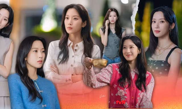 Kẻ Thù Dấu Yêu: Gu ăn mặc thời thượng, biến hóa đa dạng của Moon Ga Young
