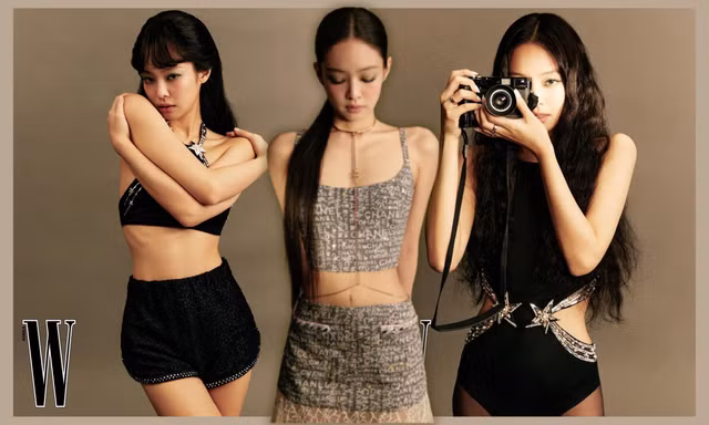 Jennie BLACKPINK diện đồ Chanel siêu sang, lập kỉ lục khủng trên bìa tạp chí W