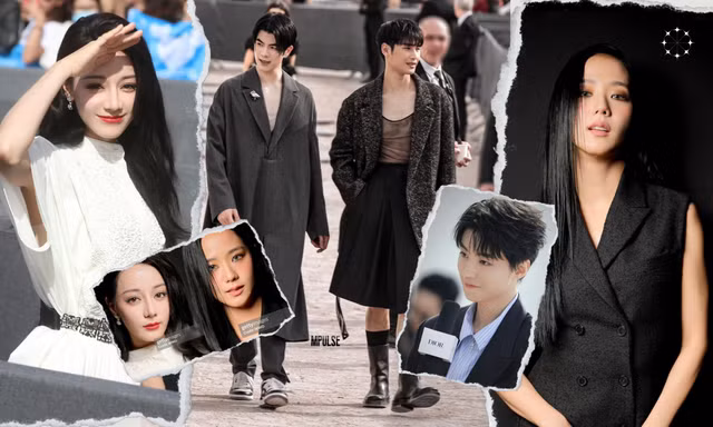 Dàn đại sứ đổ bộ show nhà Dior: Jisoo BLACKPINK khác lạ, cặp đôi KinnPorsche gây sốt
