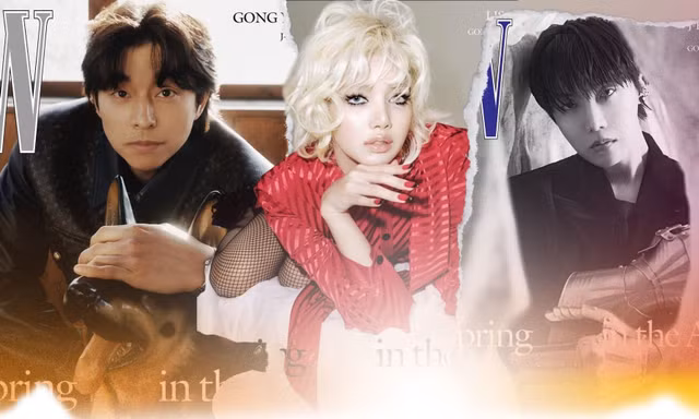 j-hope BTS, Lisa BLACKPINK, Gong Yoo đổ bộ bìa W Hàn - ai ấn tượng nhất?