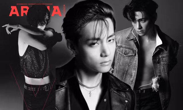 V BTS mặc đồ thế nào mà lập kỷ lục trên tài khoản mạng xã hội của CELINE?