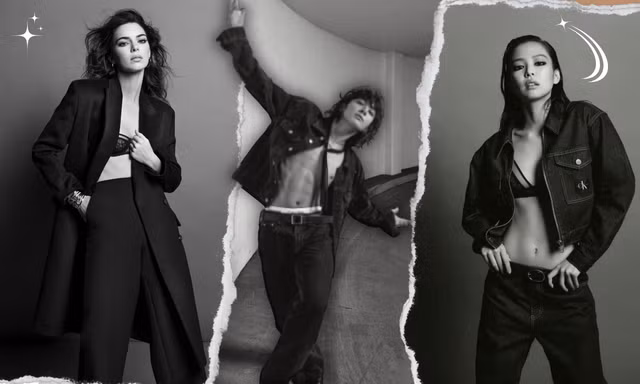 Jung Kook BTS, Jennie BLACKPINK, Kendall Jenner khoe sắc vóc trong bộ hình mới của CK