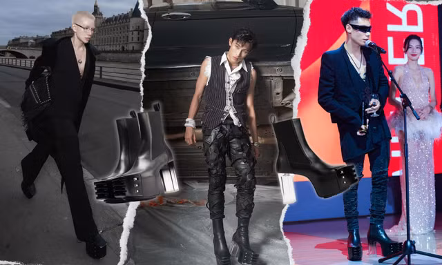 Sao nam đụng hàng giày cao gót: Call me Duy ghi điểm, MCK như bước ra từ manga
