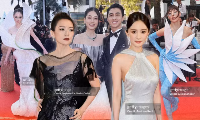 Thảm đỏ Cannes ngày 11: Dương Mịch, Chương Tử Di đọ sắc, sao Việt ghi điểm
