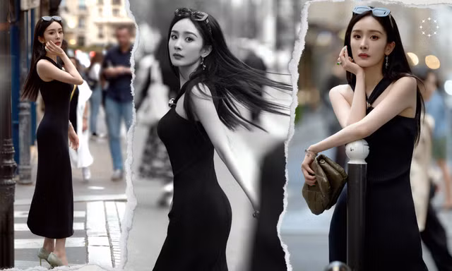 Nhan sắc kiều diễm của Dương Mịch - đại diện toàn cầu của Loewe tại Paris Fashion Week
