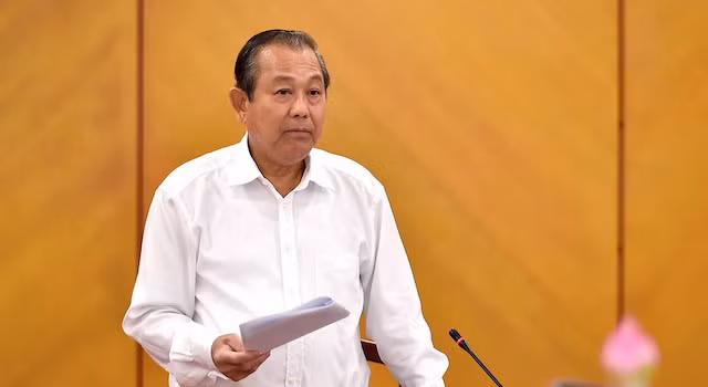 Phó Thủ tướng Trương Hòa Bình.