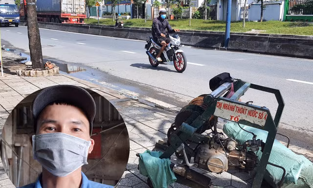 Phút nghẹt thở cứu nhóm công nhân bị ngạt khí trong cống thoát nước ở TPHCM 