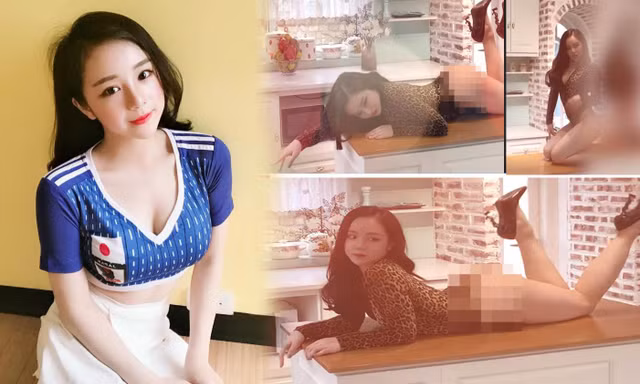 Hot girl 'Nóng cùng World Cup' bị chỉ trích vì clip nhún nhảy phản cảm trên bàn