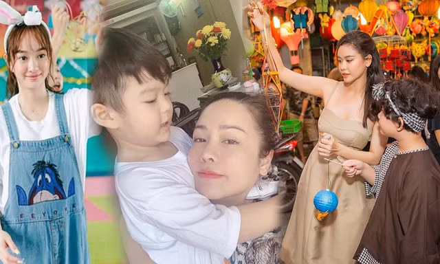 Muôn kiểu đón Trung thu của sao Việt