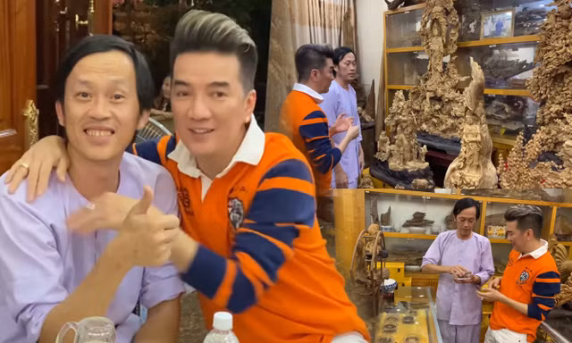 Đàm Vĩnh Hưng làm 'lộ' phòng chứa trầm hương trăm tỉ của Hoài Linh