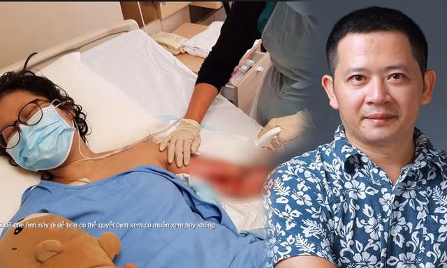 Xót xa con gái đạo diễn Đỗ Đức Thành phải mổ đi cánh tay 