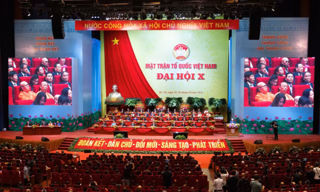 Hơn 50% Ủy viên Ủy ban Trung ương MTTQ Việt Nam khóa mới là người ngoài Đảng
