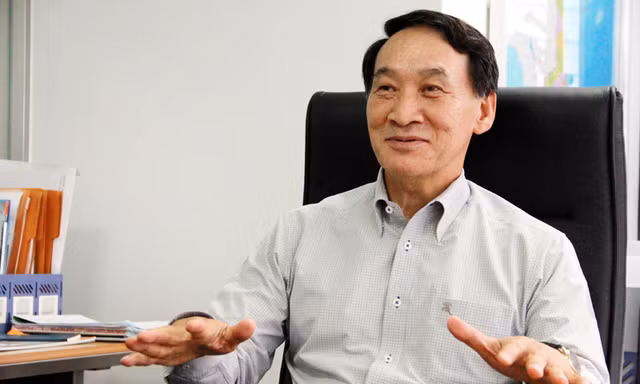Nguyên đại sứ Hàn Quốc Ha Chan Ho nay là Cố vấn cấp cao chiến lược của Tập đoàn Samsung. Ảnh: Công Khanh