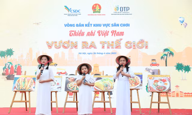 Tìm ra 5 đội vào chung kết sân chơi Thiếu nhi Việt Nam - Vươn ra thế giới