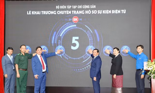 Khai trương chuyên trang Hồ sơ sự kiện điện tử