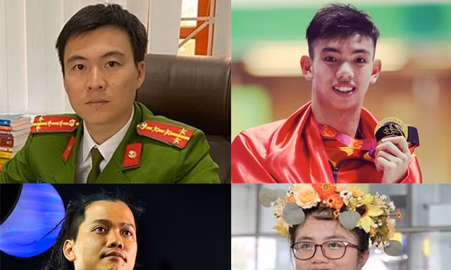 4 đề cử gương mặt trẻ Việt Nam tiêu biểu giao lưu trực tuyến: Đại úy Ngô Anh Tuấn, Nguyễn Huy Hoàng, Hoàng Hoa Trung, Nguyễn Khánh Linh. 