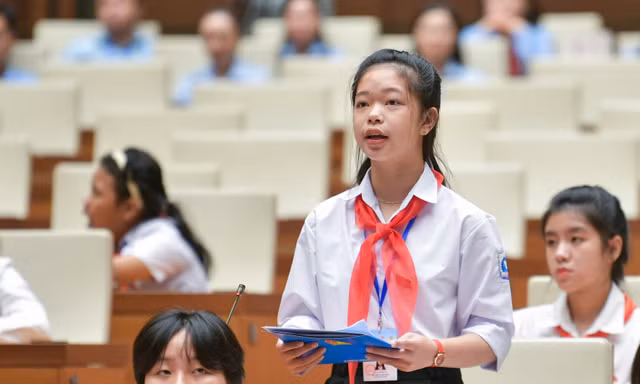 Quốc hội trẻ em lần II 'chốt' chủ đề nóng đưa ra chất vấn thế nào?