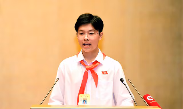 Nam sinh 14 tuổi vào vai Chủ tịch 'Quốc hội trẻ em' là ai?