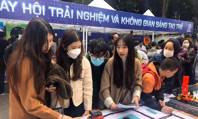 Trải nghiệm không gian sáng tạo trẻ