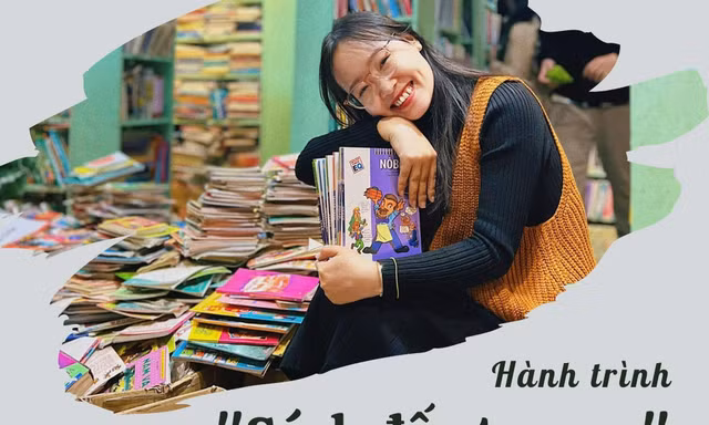 Từ cô gái mê đọc sách đến hành trình xây dựng tủ sách cho em