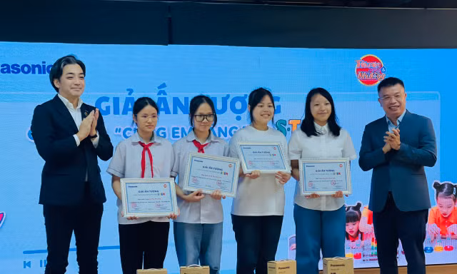 Đèn kéo quân của học sinh Hưng Yên giành giải ấn tượng cuộc thi sáng tạo STEM