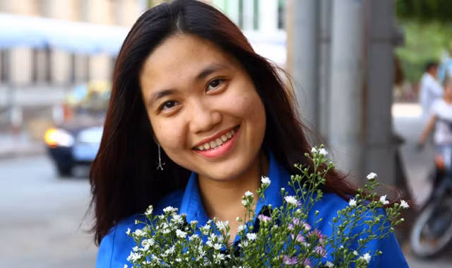 Nữ thủ lĩnh trẻ Huỳnh Thúy Phương.