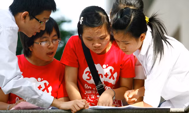 “Tái cấu trúc” nguồn nhân lực toán nhưng tình hình không chuyển biến khi thực tế môn toán trong các nhà trường thiếu hấp dẫn. Ảnh: Hồng Vĩnh