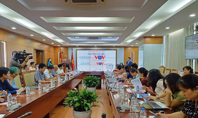 Đài tiếng nói Việt Nam họp báo công bố nhận diện mới và ra mắt nội dung số VOVlive