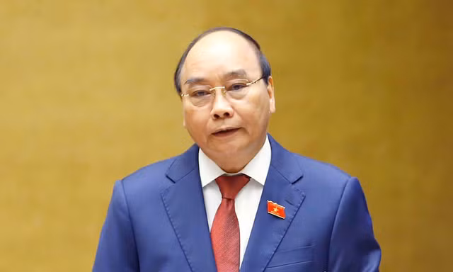 Quốc hội miễn nhiệm chức Chủ tịch nước đối với ông Nguyễn Xuân Phúc