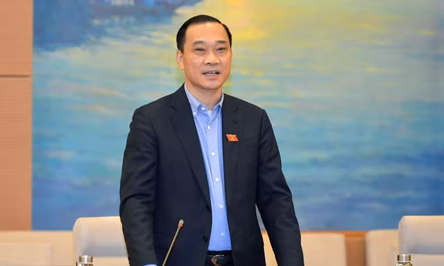 Chủ nhiệm Ủy ban Kinh tế Vũ Hồng Thanh. Ảnh Như Ý