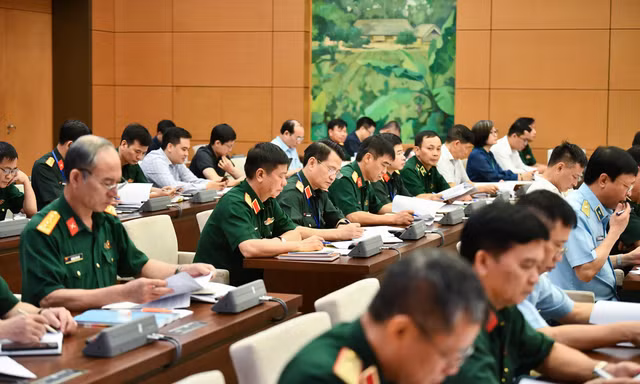Bỏ một số chức danh để phù hợp với đề án sắp xếp tổ chức quân sự địa phương
