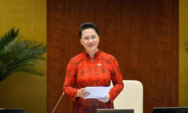 Chủ tịch Quốc hội, Chủ tịch Hội đồng bầu cử quốc gia Nguyễn Thị Kim Ngân