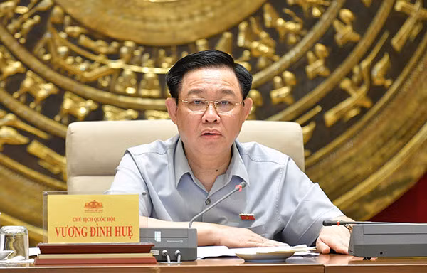 Chủ tịch Quốc hội làm việc với Ban Tổ chức Hội nghị Nghị sĩ trẻ toàn cầu lần thứ 9 