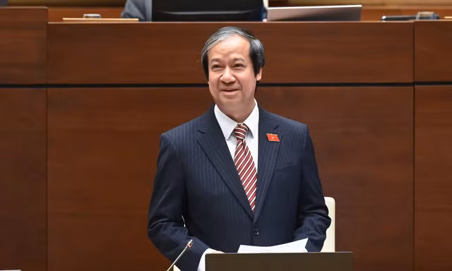 Chất vấn Bộ trưởng Nguyễn Kim Sơn về dạy thêm, học thêm và phòng chống bạo lực học đường