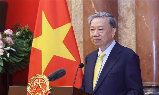 Chủ tịch nước Tô Lâm gặp gỡ cán bộ Văn phòng Chủ tịch nước 
