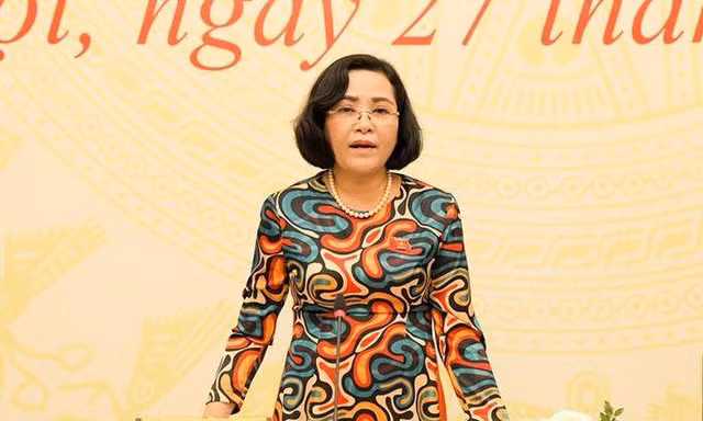 Bà Nguyễn Thị Thanh, Ủy viên Trung ương Đảng, Trưởng ban Công tác đại biểu
