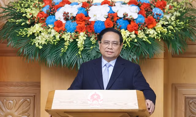 Thủ tướng Phạm Minh Chính chủ trì tọa đàm với các doanh nghiệp Hoa Kỳ