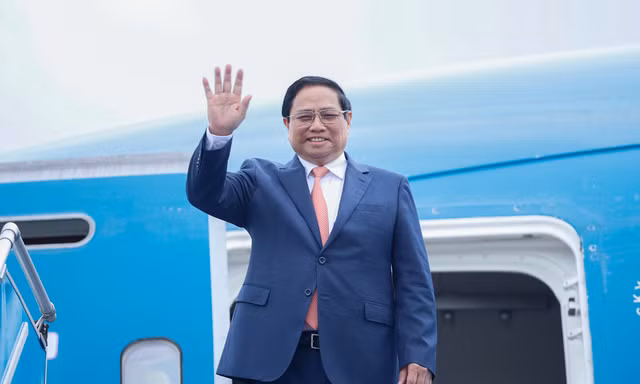 Thủ tướng Phạm Minh Chính lên đường dự Diễn đàn Kinh tế thế giới và làm việc tại Trung Quốc