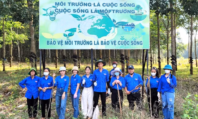 Dấu ấn áo xanh trên những công trình ở Tây Nguyên