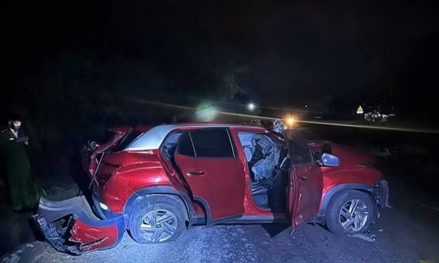 Va chạm giao thông, một chủ tịch xã ở Đắk Lắk nhập viện 