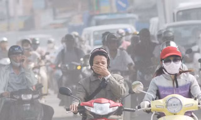 Sáng nay, Hà Nội và TP.HCM vào top thành phố ô nhiễm