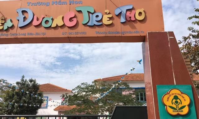 Trường mầm non Thiên đường trẻ thơ, quận Long Biên (Hà Nội)
