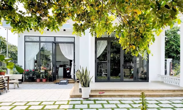 Cải tạo nhà cấp 4 thành biệt thự vườn đẹp như mơ