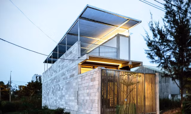 Mê mẩn mẫu nhà bê tông chống nóng đơn giản và tiết kiệm ở Đà Nẵng