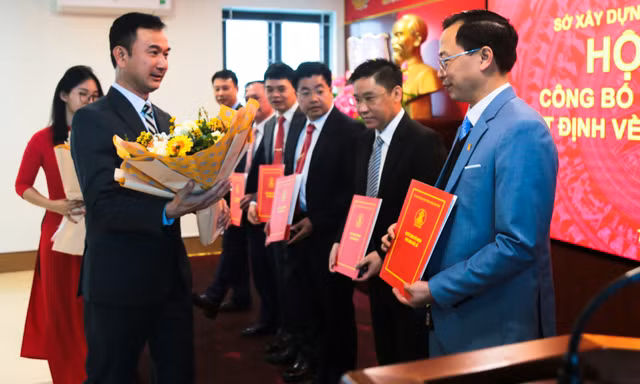 Bổ nhiệm 6 Phó Giám đốc ở sở Xây dựng Thái Nguyên