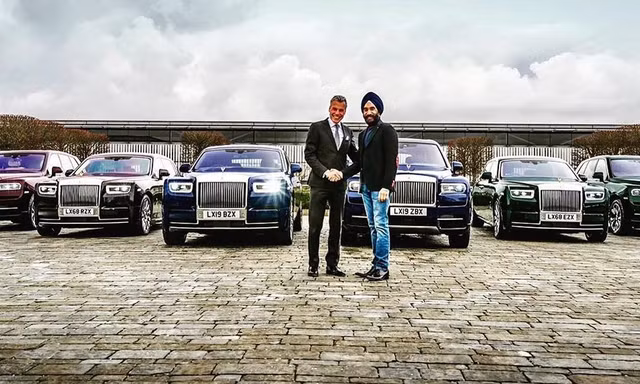 Tỷ phú Anh tậu 6 chiếc Rolls-Royce hơn 2,3 triệu USD