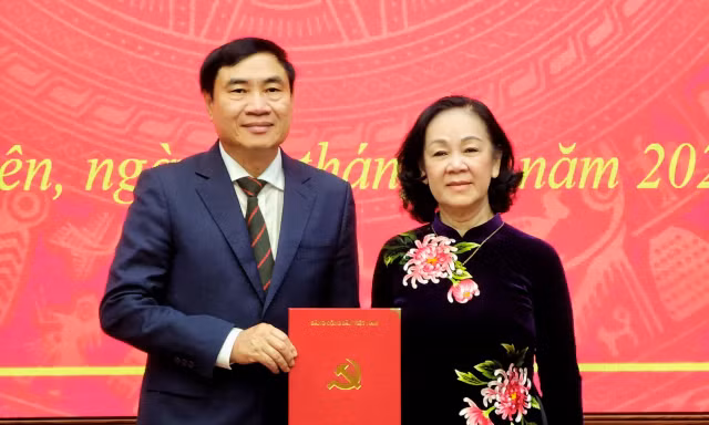 Ông Trần Quốc Cường được điều động giữ chức Bí thư Tỉnh ủy Điện Biên